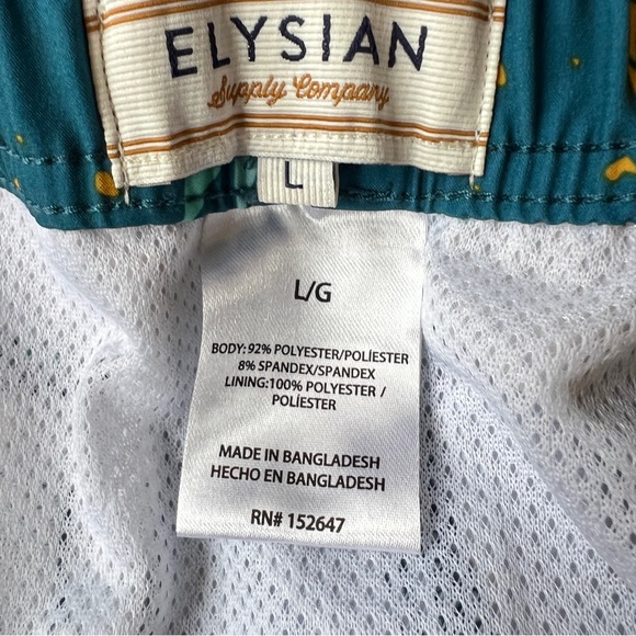 Speedo & Elysian Men’s Swim Trunks  Sz L - Picture 7 of 7